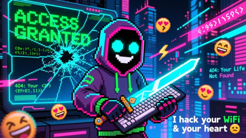 Funny Hacker Instagram Captions