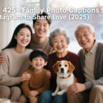 family photo captions