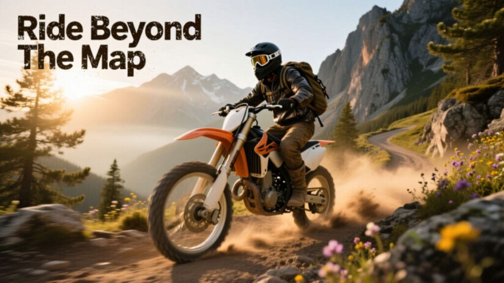 Adventure Bike Captions