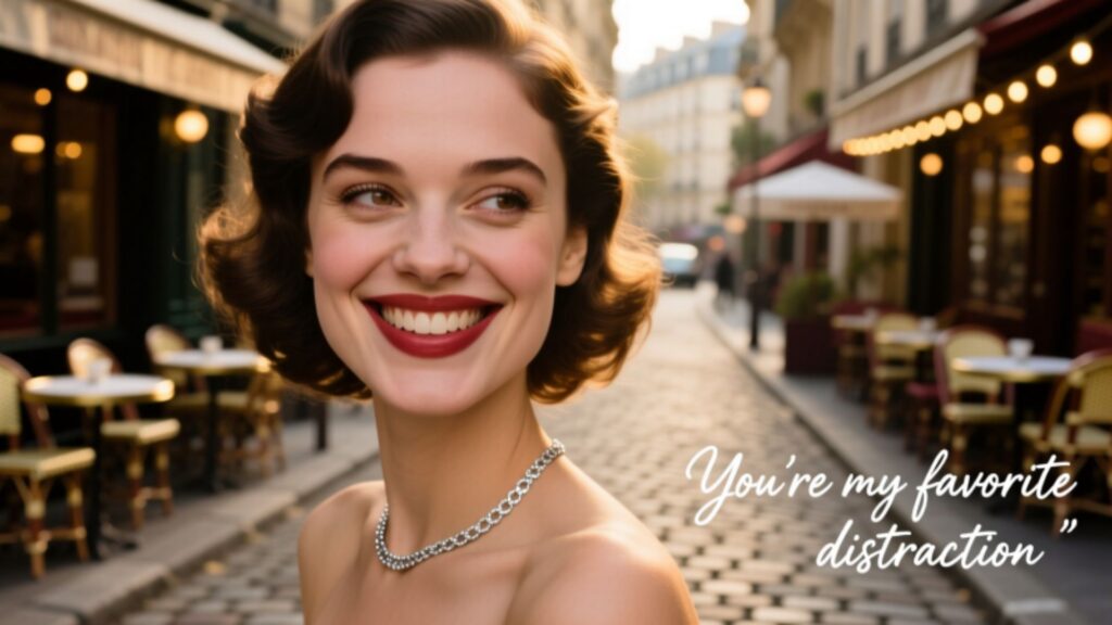 Flirty Smile Captions