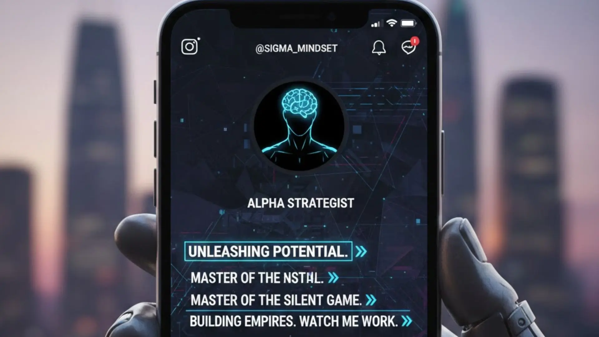 Sigma Instagram Bio Lines for Maximum Impact