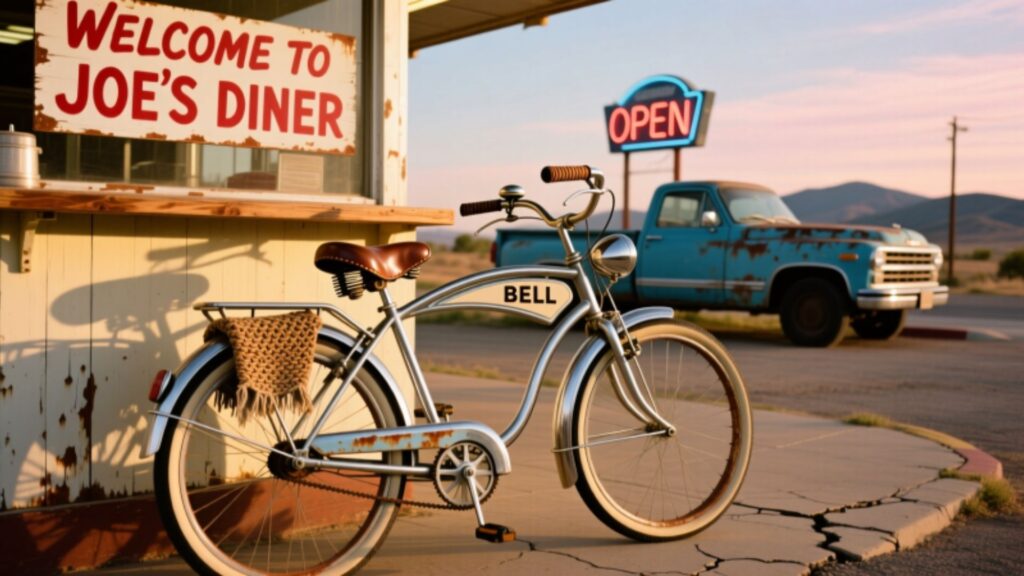 Vintage Bike Captions