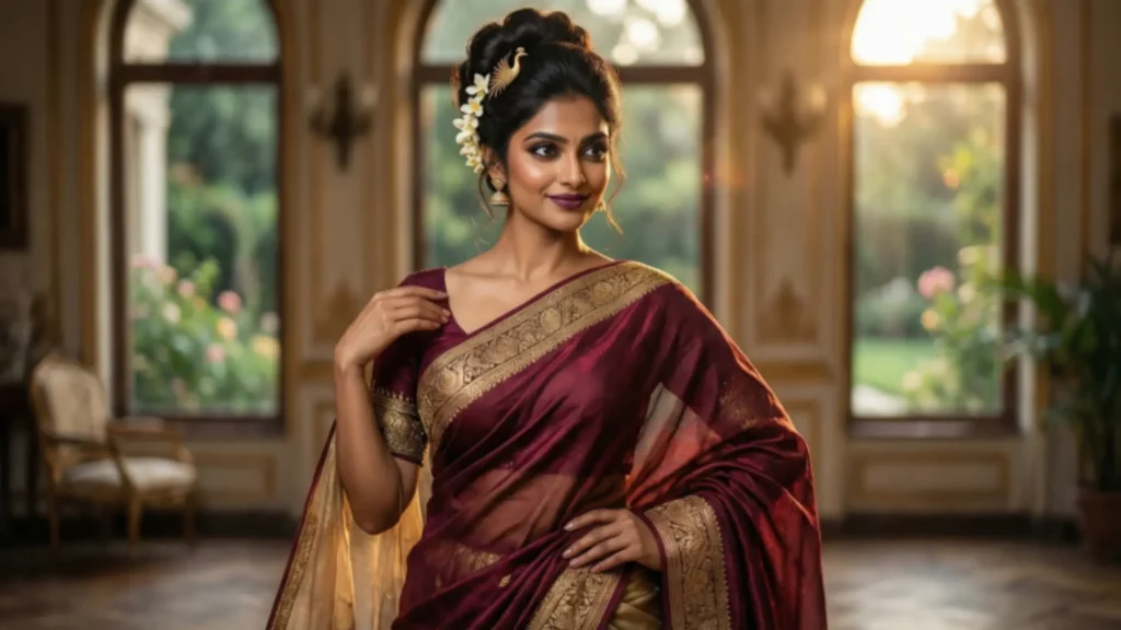 Aesthetic, Classy & Graceful Saree Quotes for Photoshoots