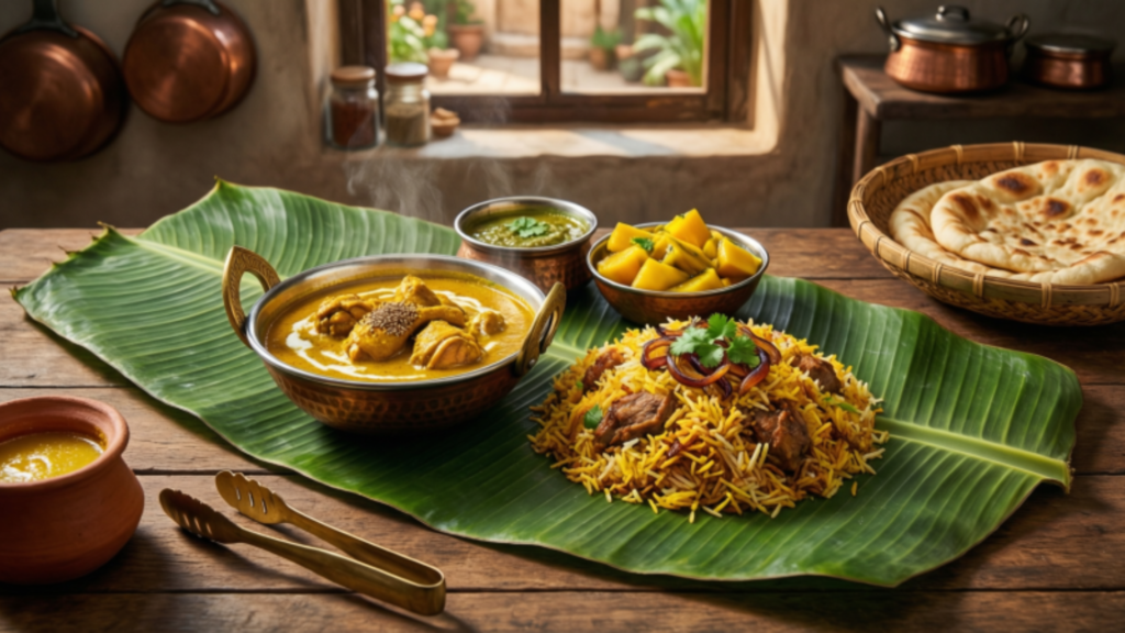 Spicy Curries, Biryani & Banana Leaf Meal Quotes