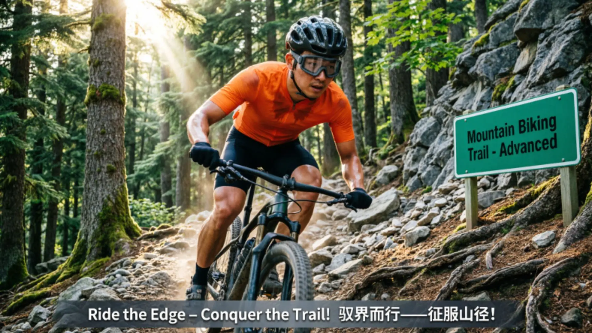 Mountain Biking Captions