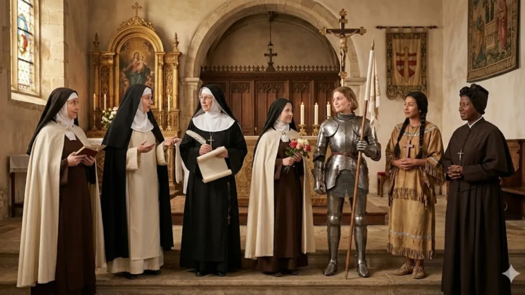 Female Saints Who Made History in the Catholic Church