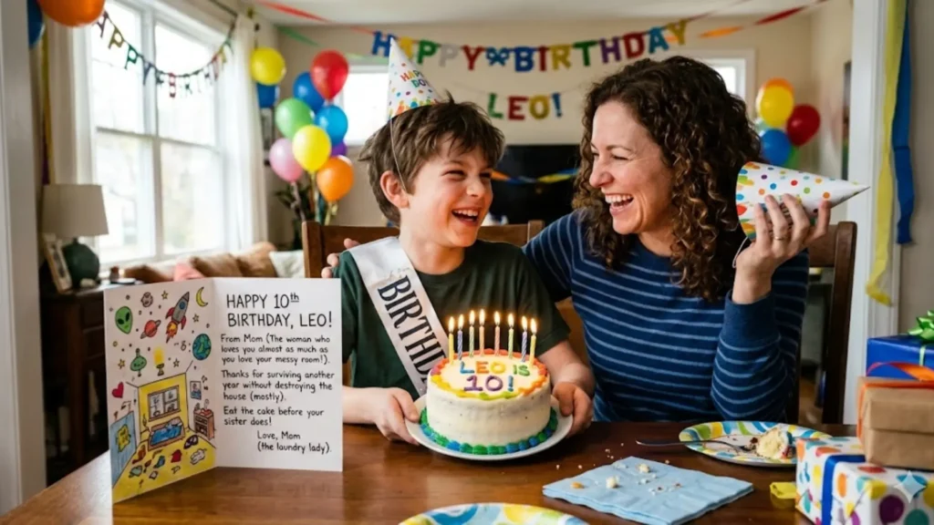 Funny Birthday Wishes for Your Son from Mom