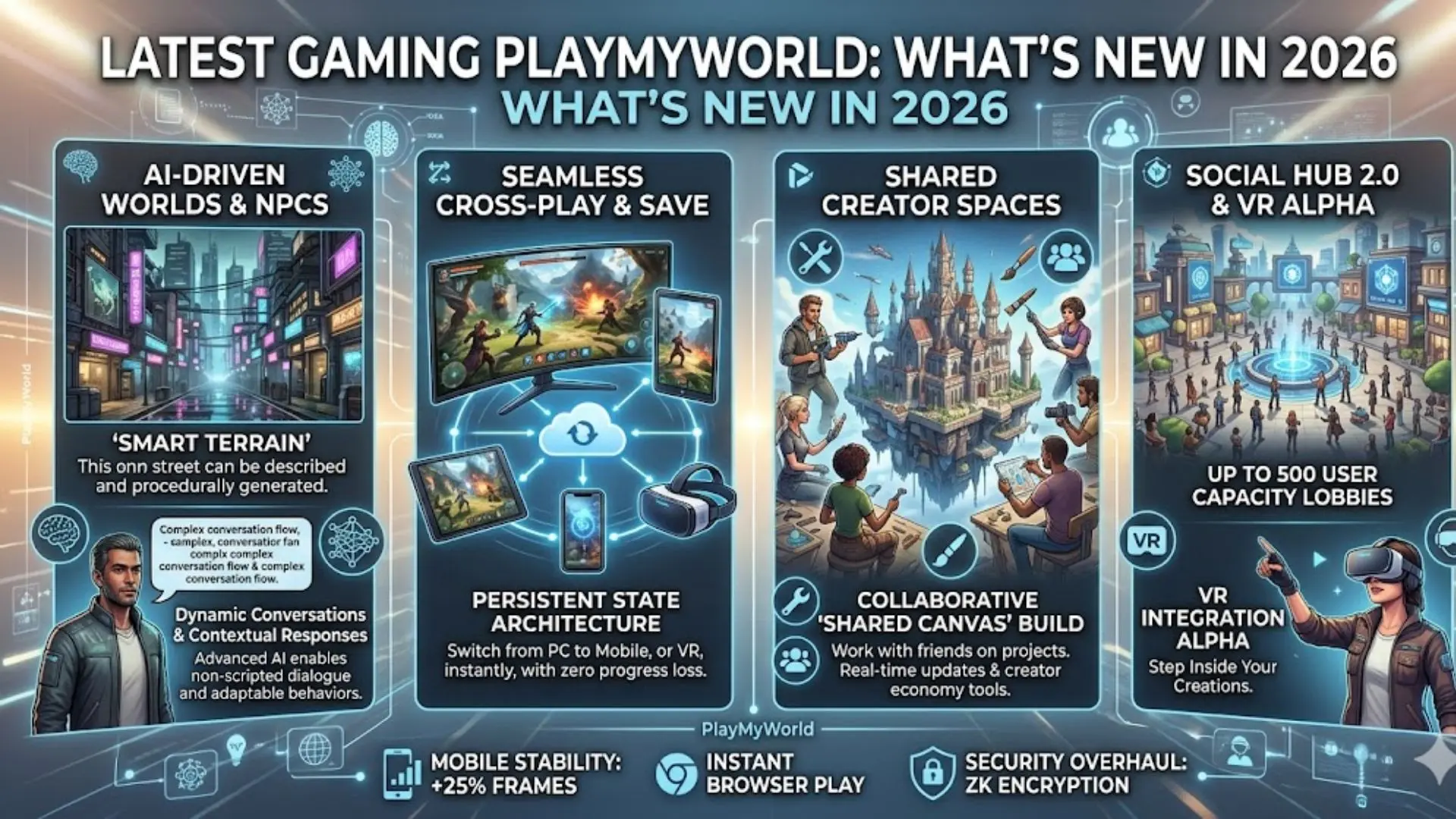Latest Gaming PlayMyWorld