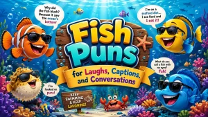 300+ Best Fish Puns for Laughs, Captions, and Conversations