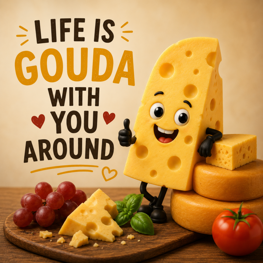 200+ Funny Cheese Puns One-Liners for Captions, Cards, Texts, and More